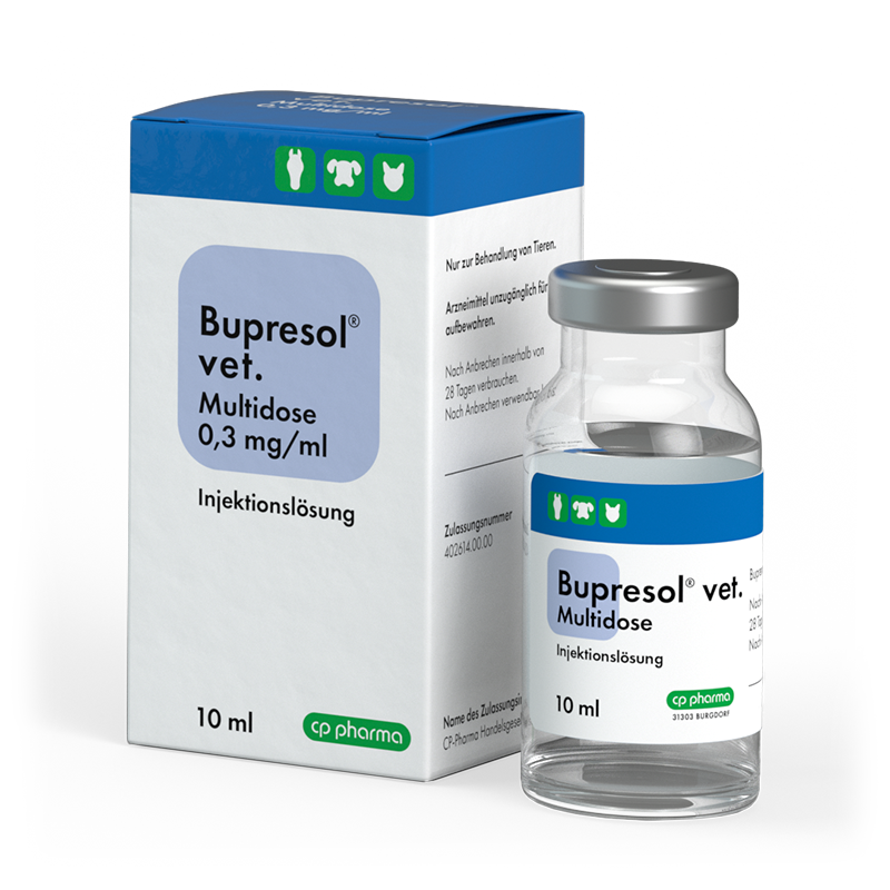Bupresol vet. Multidose 0,3 mg/ml, 10 ml