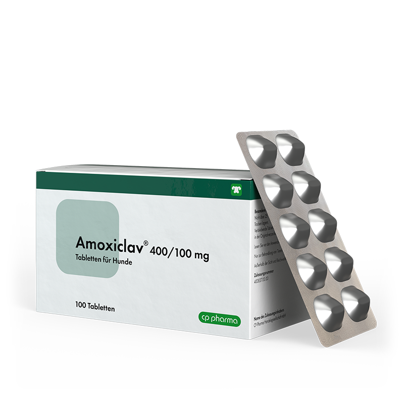 Amoxiclav 400/100 mg, 100 Tabletten