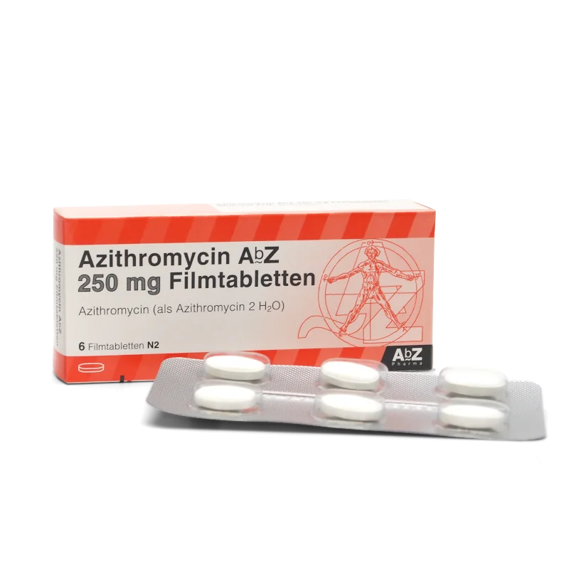Azithromycin 250 mg AbZ, 6 Tabl.