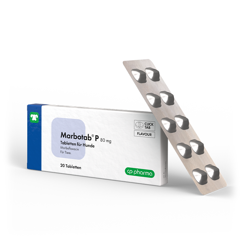 Marbotab P 80 mg Tabletten, 20 Tabl.