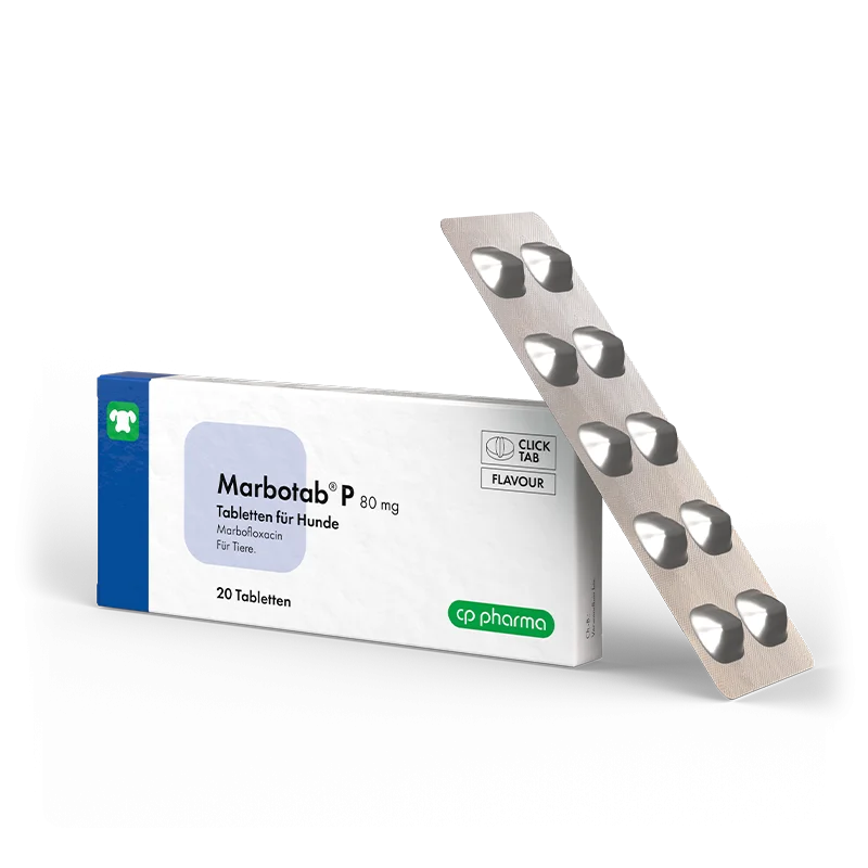 Marbotab P 80 mg Tabletten, 20 Tabl.