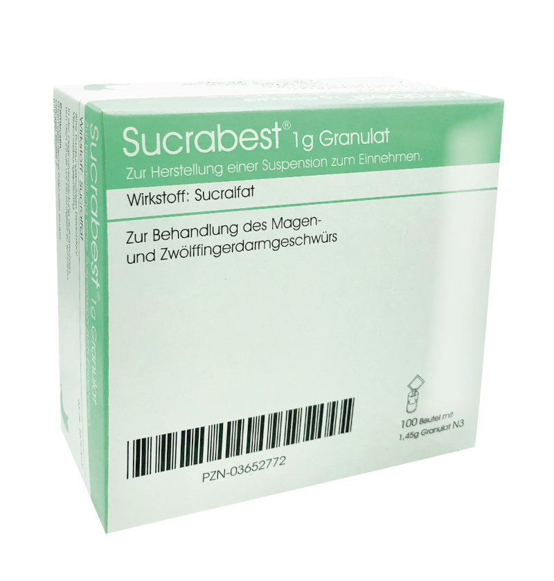 Sucrabest 1 g Granulat, 100 Beutel