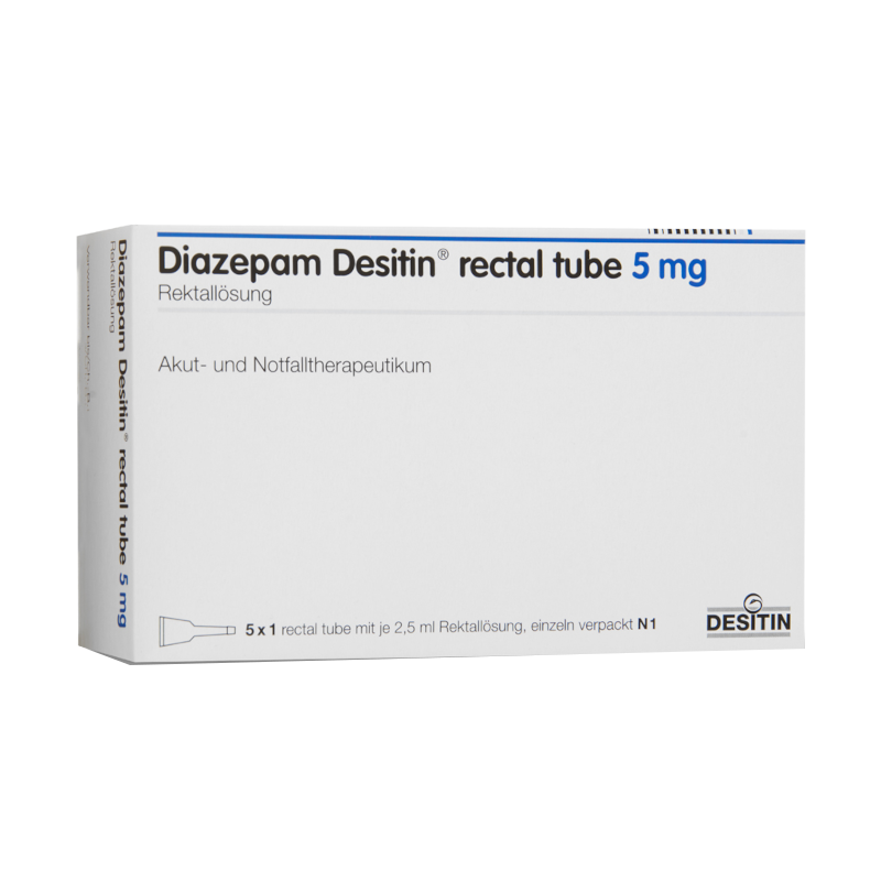 Diazepam Desitin Rectal Tube 5 Mg 5 X 2 5 Ml 1260