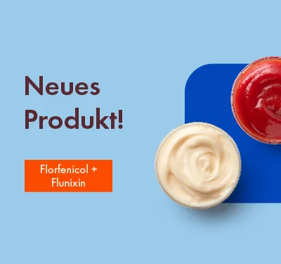 Produkt mit Florfenicol & Flunixin | → Fachinfo anfordern