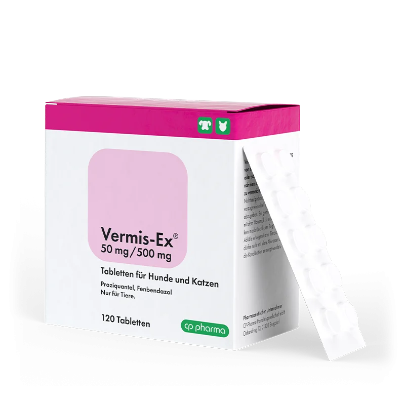 Vermis-Ex 50 mg + 500 mg, 120 Tabl.