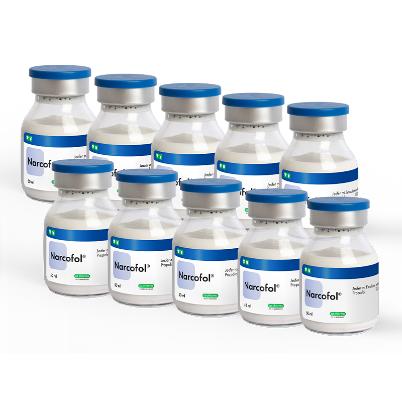 Narcofol 10 mg/ml, 10 x 50 ml Durchstechflaschen