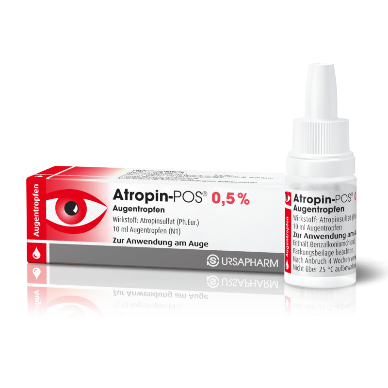 ATROPIN-POS 0,5 % Augentropfen, 10 ml