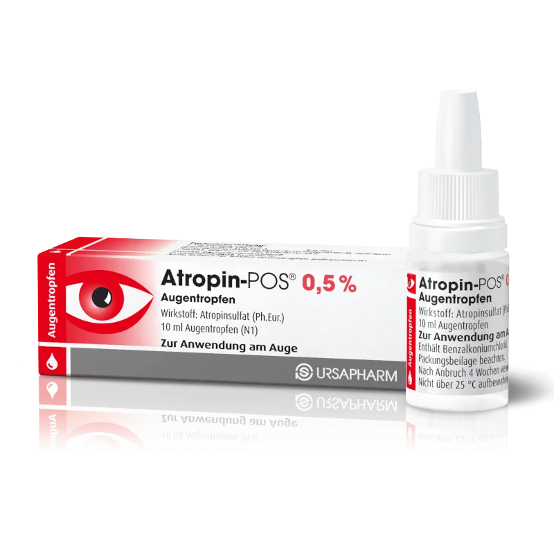 ATROPIN-POS 0,5 % Augentropfen, 10 ml