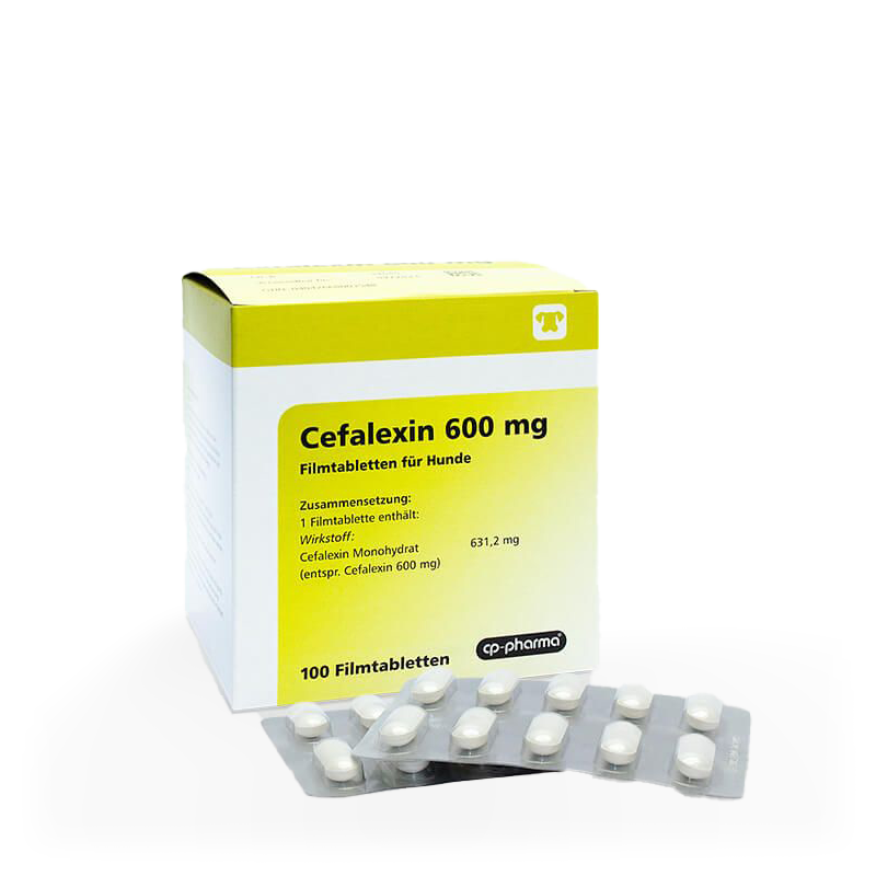 Cefalexin 600 mg, 100 Tabletten