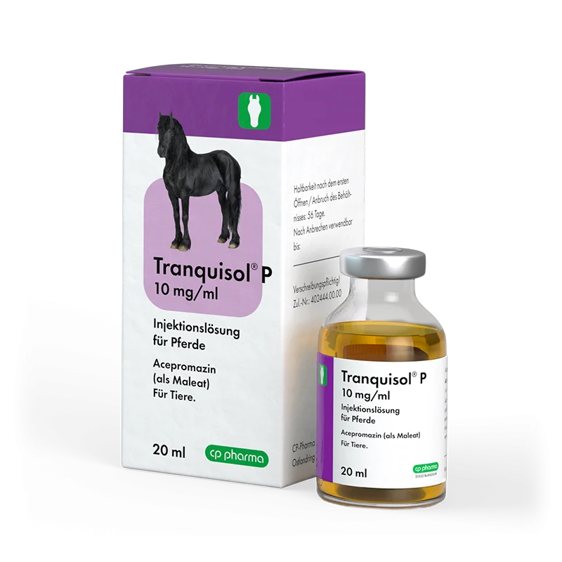 Tranquisol P 10 mg/ml Injektionslösung für Pferde, 20 ml