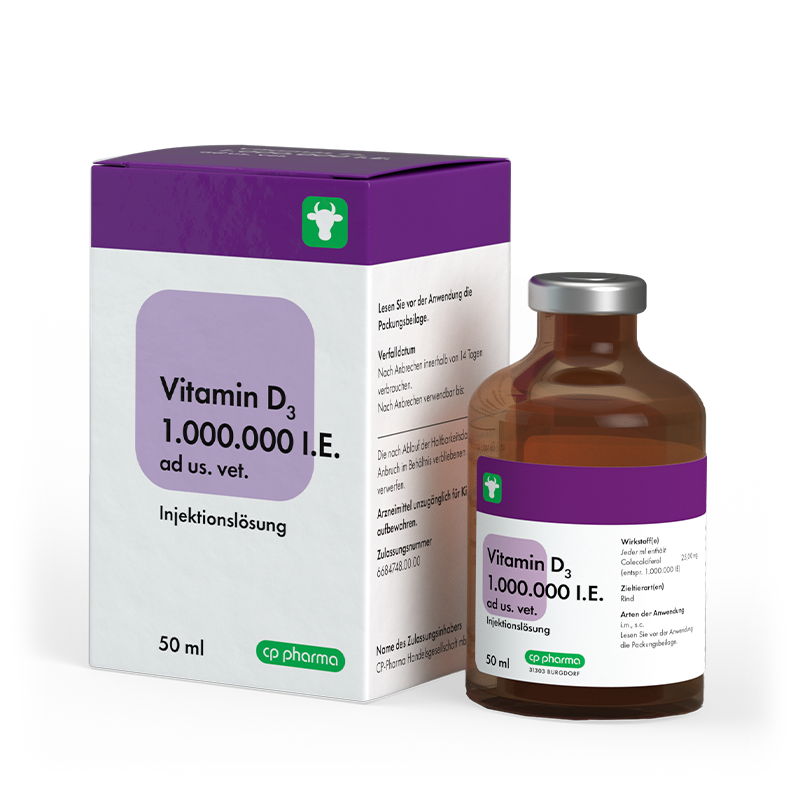 Vitamin D3 1.000.000 I.E. ad us. vet., 50 ml