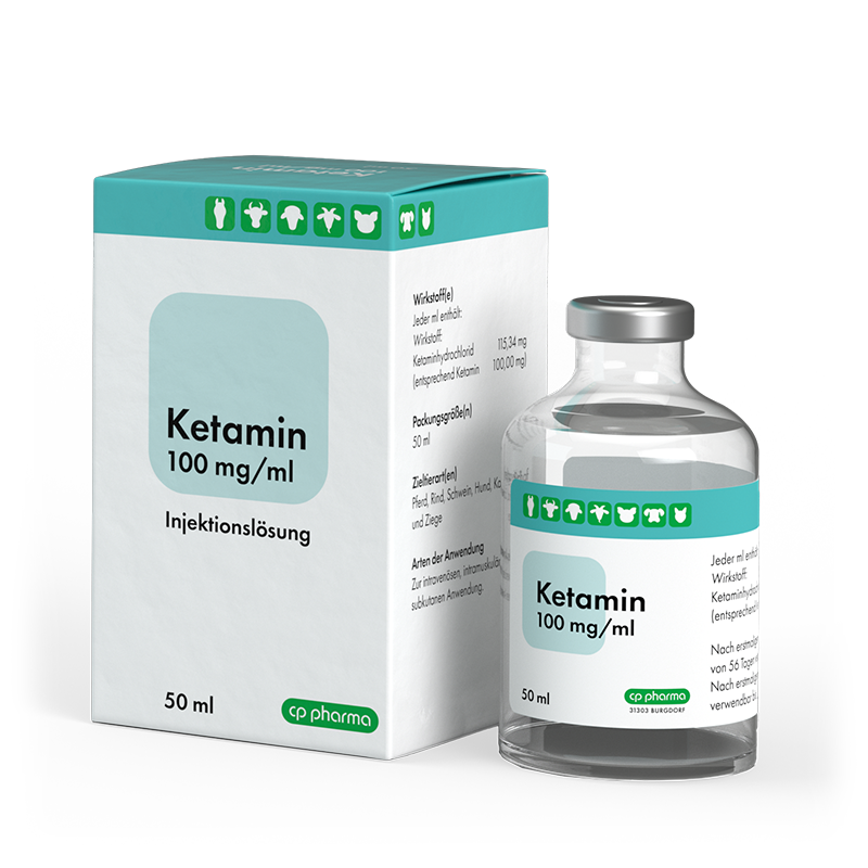 Ketamin 100 mg/ml, 50 ml