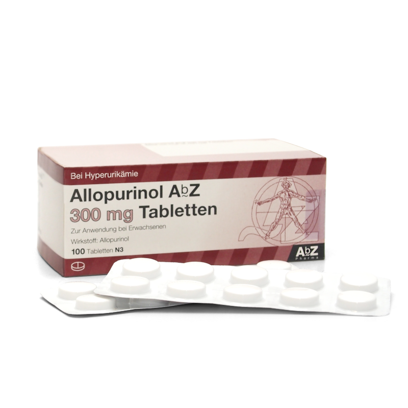 Allopurinol 300mg AbZ, 100 Tabl.