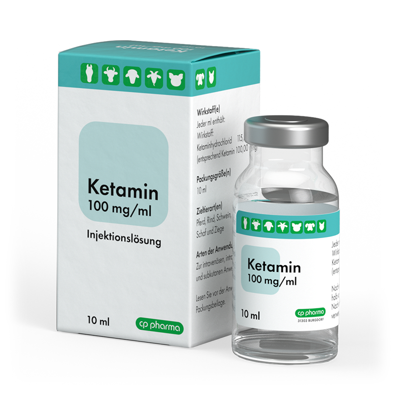 Ketamin 100 mg/ml, 10 ml