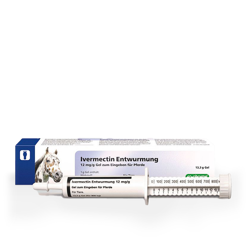 Ivermectin Entwurmung 12 mg/g, orales Gel 13,3 g