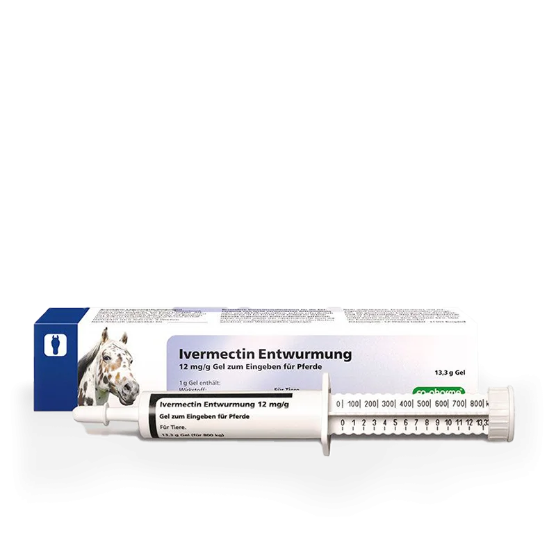 Ivermectin Entwurmung 12 mg/g, orales Gel 13,3 g