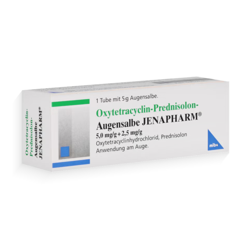 Oxytetracyclin-Prednisolon-Augensalbe JENAPHARM, 5 g