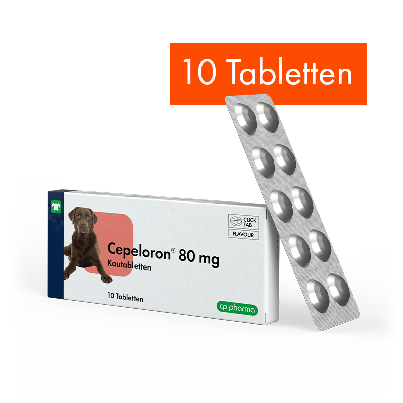 Cepeloron 80 mg Kautabletten, 10 Tabl.