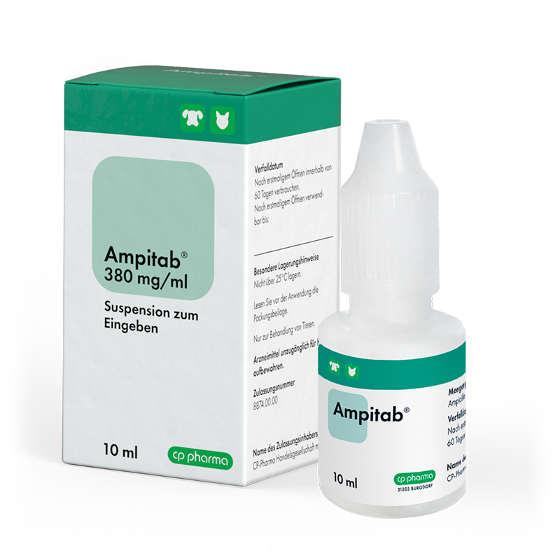 Ampitab Suspension zum Eingeben, 10 ml