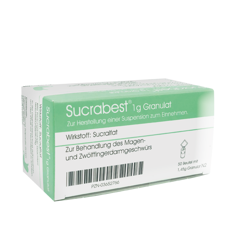 Sucrabest 1 g Granulat, 50 Beutel