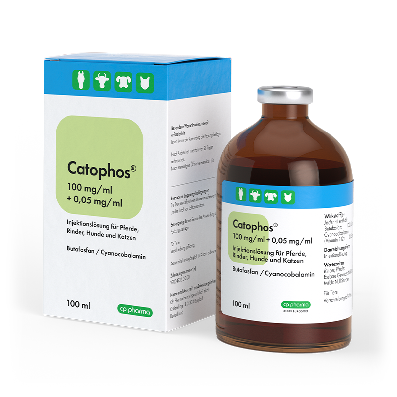 Catophos 100 mg/ml + 0,05 mg/ml, 100 ml
