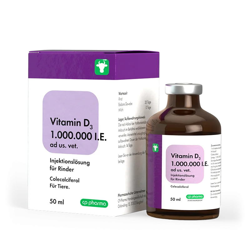 Vitamin D3 1.000.000 I.E. ad us. vet., 50 ml
