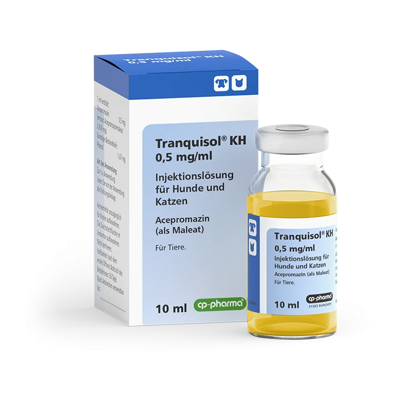 Tranquisol KH 0,5 mg/ml Injektionslösung, 10 ml