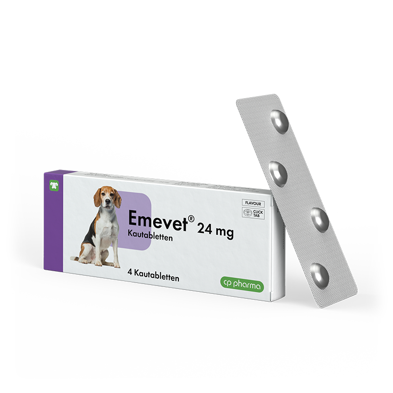 Emevet Kautabletten 24 mg, 4 Tabl.