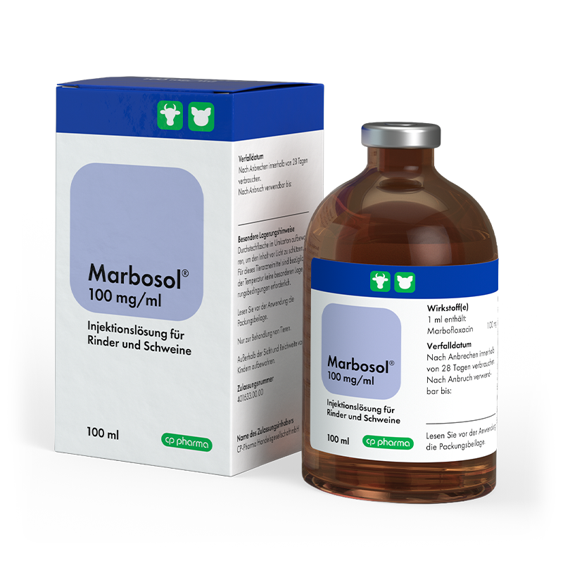 Marbosol 100 mg/ml Injektionslösung, 100 ml