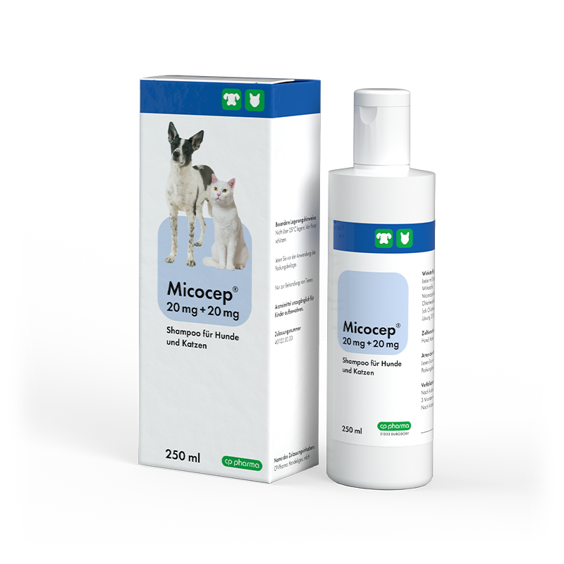 Micocep 20 mg + 20 mg Shampoo, 250 ml