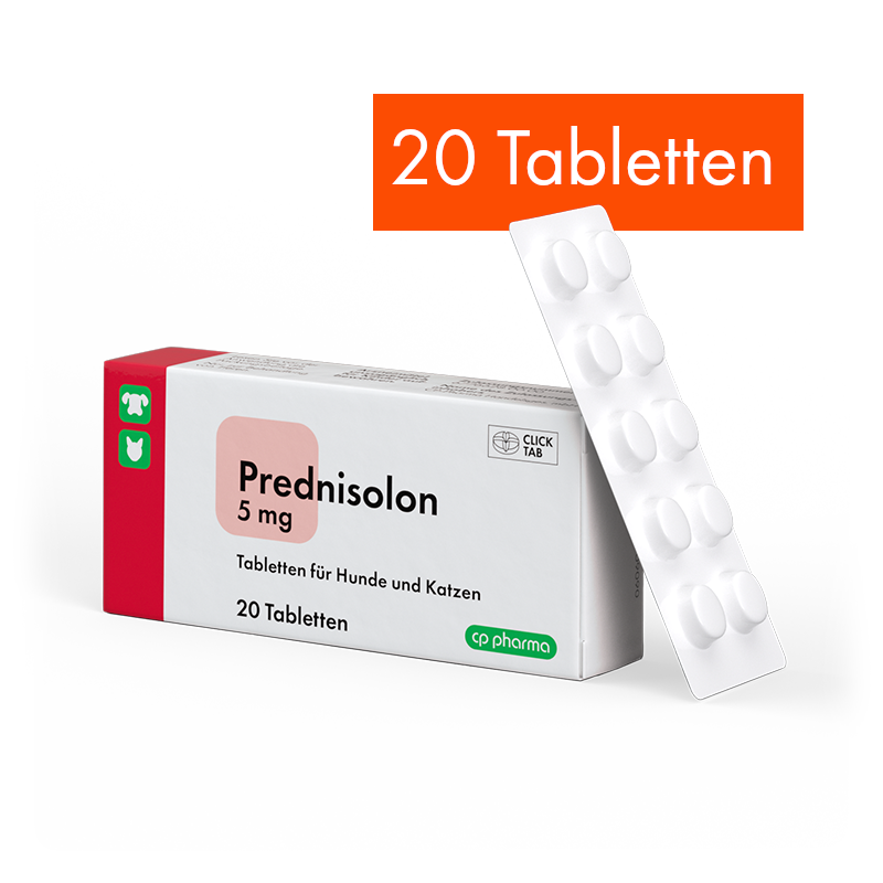 Prednisolon 5 mg, 20 Tabl.