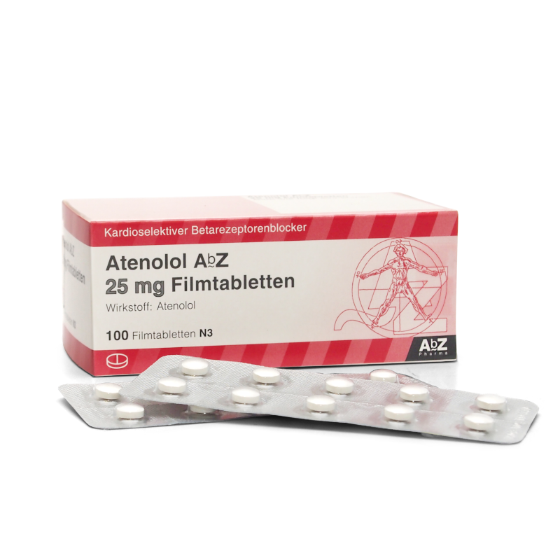 Atenolol AbZ 25 mg, 100 Filmtabletten