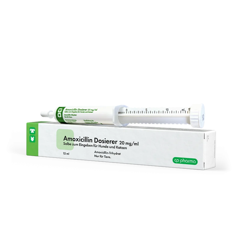 Amoxicillin Dosierer 20 mg/ml, 15 ml