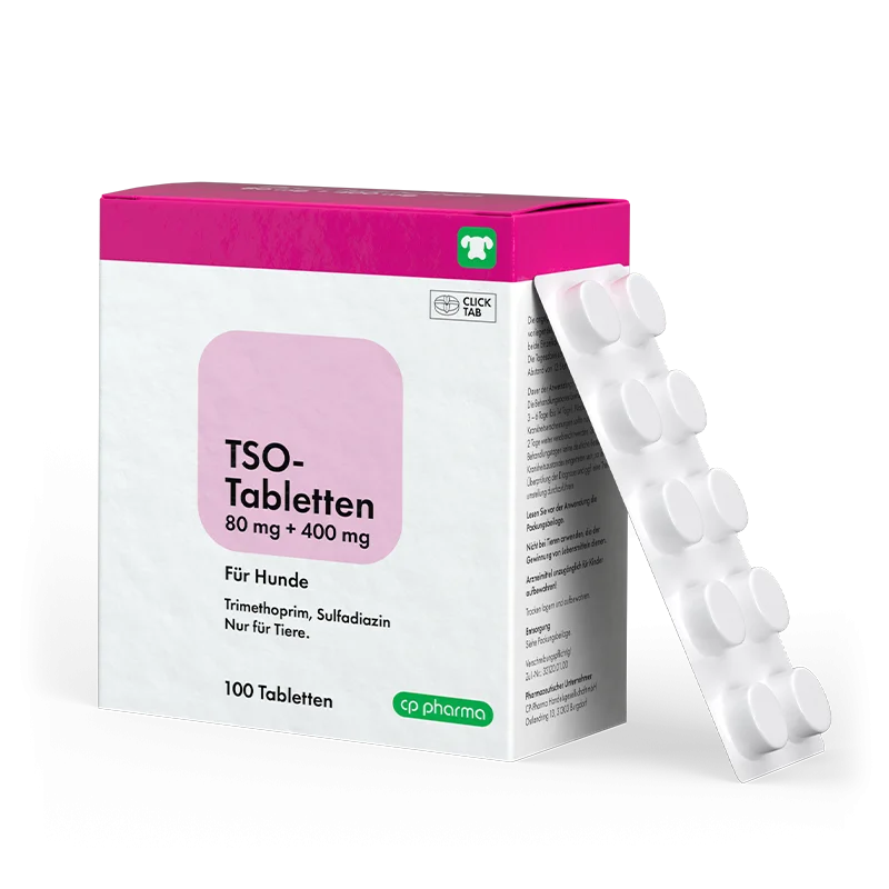TSO-Tabletten 80 mg + 400 mg, 100 Stck.