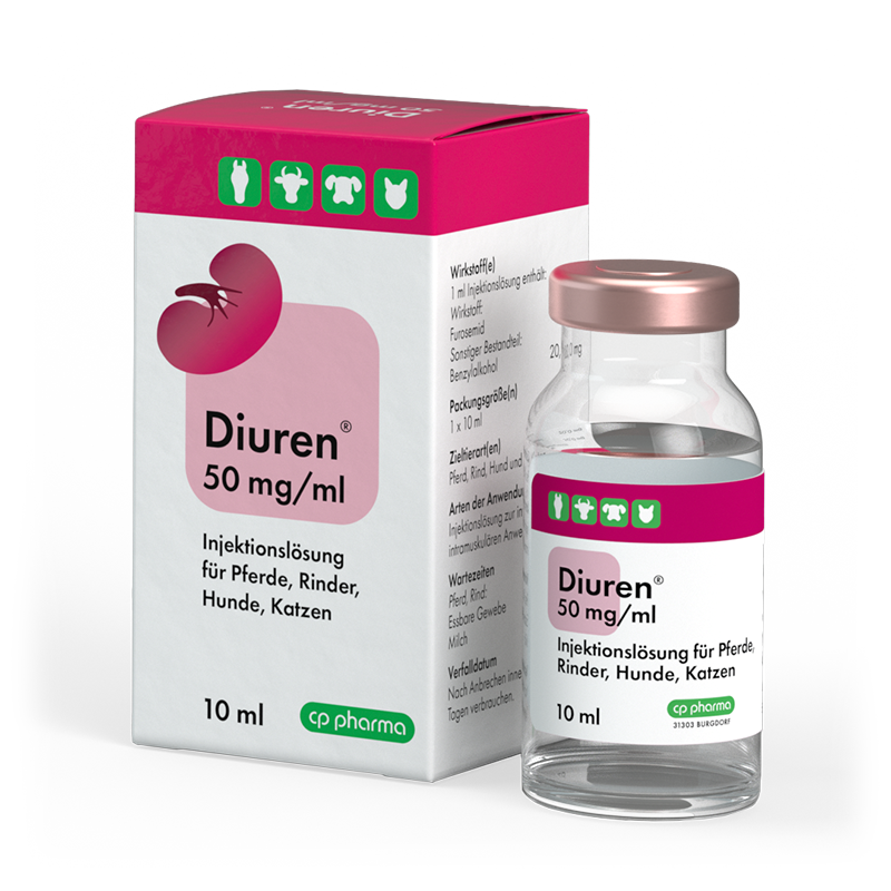 Diuren 50 mg/ml, 10 ml