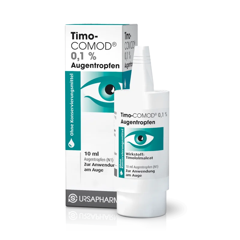 TIMO-COMOD 0,1 % Augentropfen, 10 ml