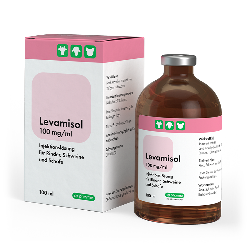 Levamisol 100 mg/ml Inj.-Lsg., 100 ml