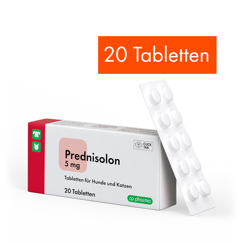 Prednisolon 5 mg, 20 Tabl.