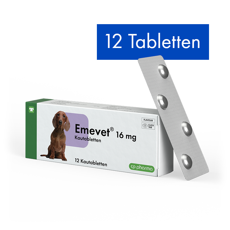 Emevet Kautabletten 16 mg, 3x4 Tabl.