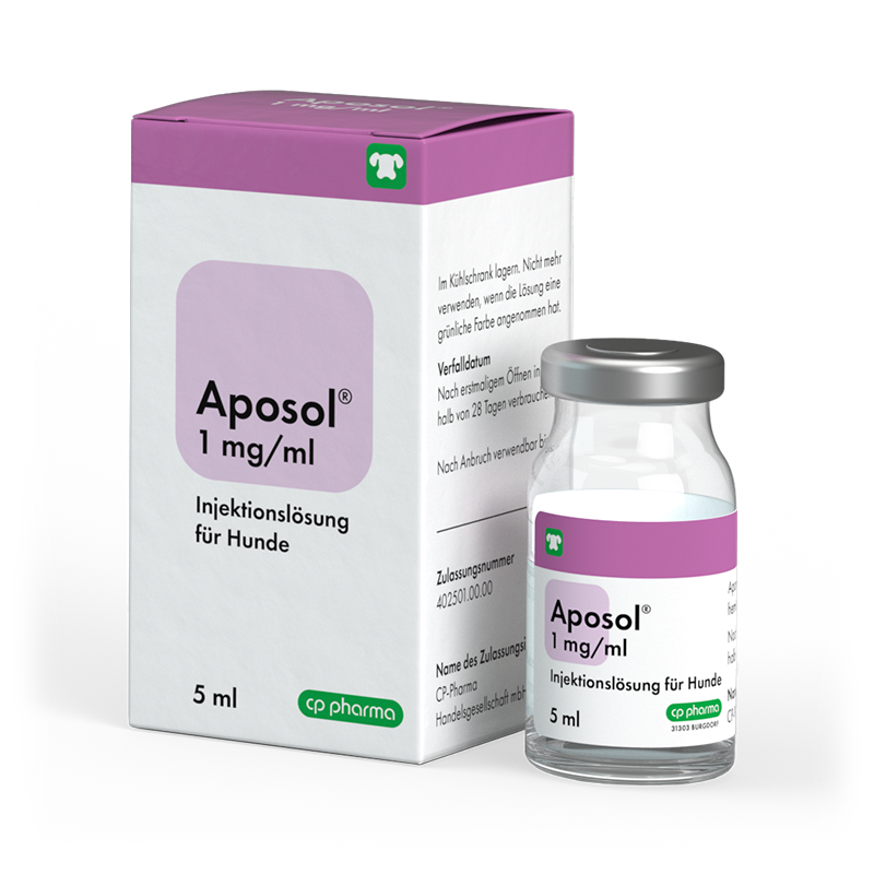 Aposol 1 mg/ml Inj.-lsg. für Hunde, 5 ml