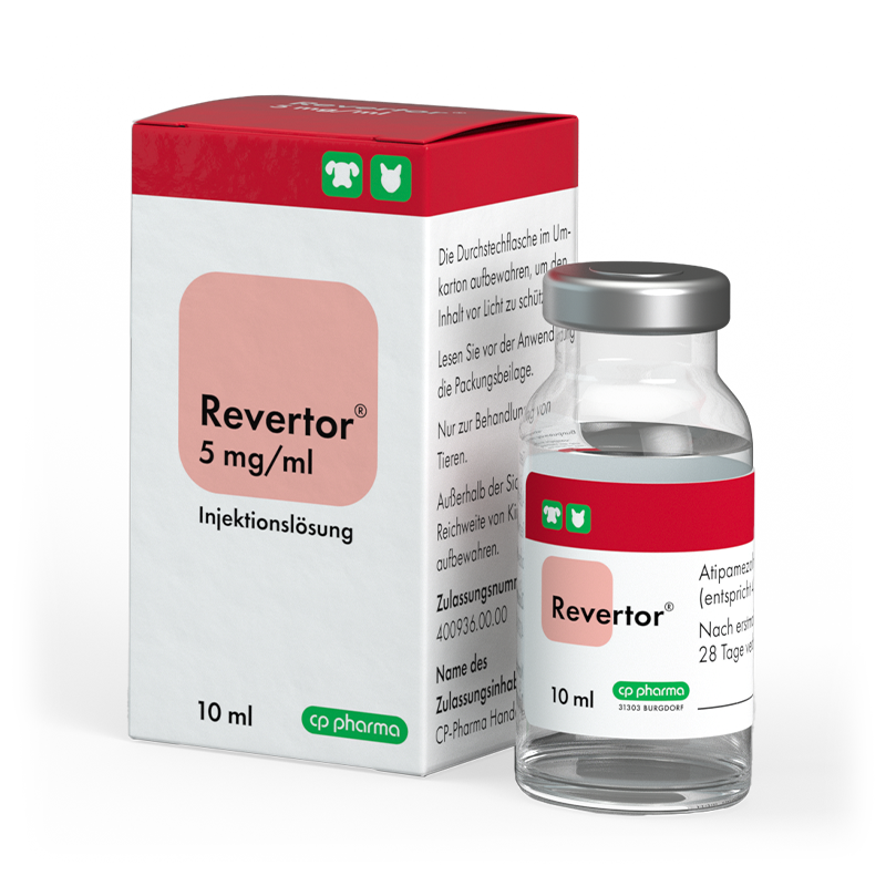 Revertor 5 mg/ml Inj.-Lsg. für Hunde und Katzen, 10 ml
