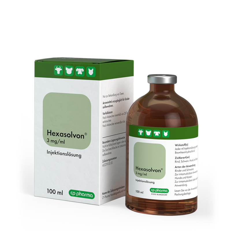 Hexasolvon 3 mg/ml Injektionslösung, 100 ml