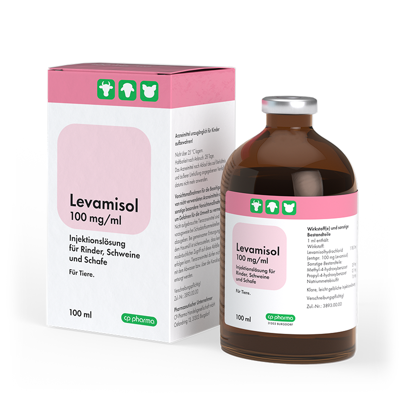 Levamisol 100 mg/ml Inj.-Lsg., 100 ml