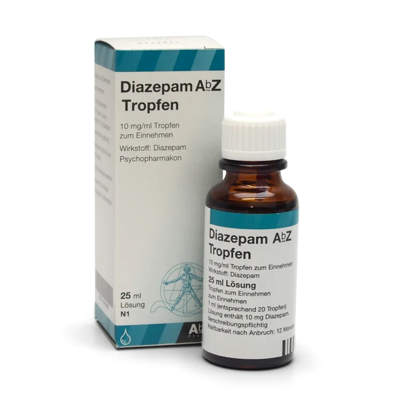 Diazepam AbZ Tropfen, 25 ml