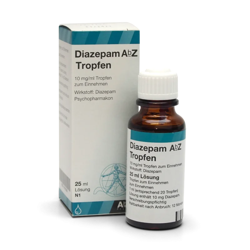 Diazepam AbZ Tropfen, 25 ml 1254
